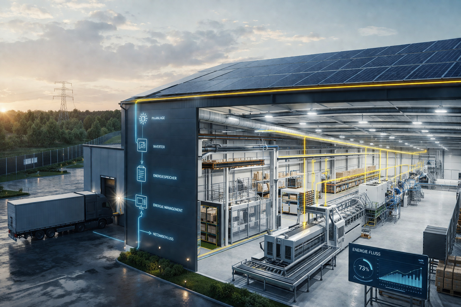 PV, LED & Energiespeicher Lösungen